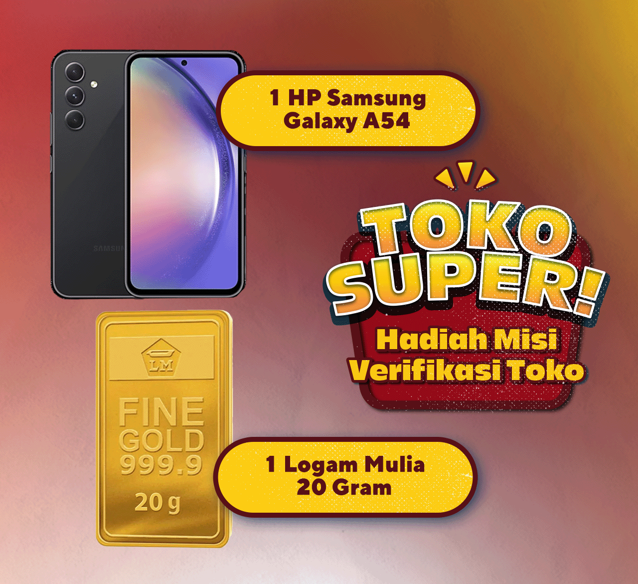 LP Hadiah Verifikasi Toko