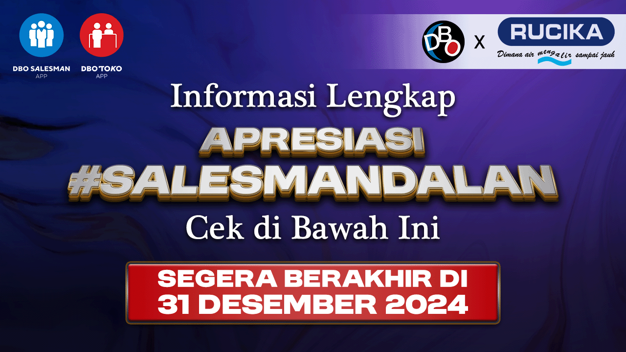 Cover Halaman Program Apresiasi SALESMANDALAN
