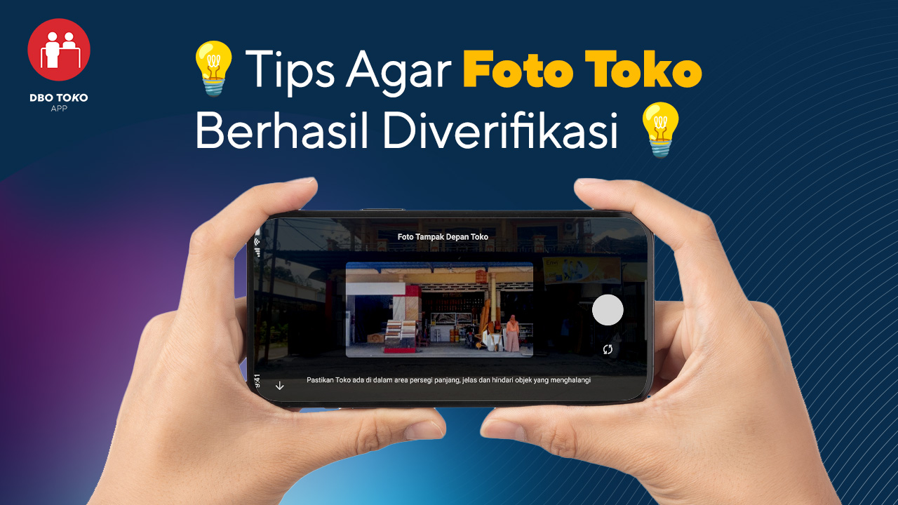 Cover Halaman Verifikasi Foto Toko